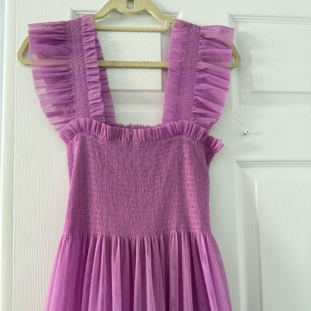 Hill House The Tulle Ellie Nap Dress in Lilac - Picture 3 of 4